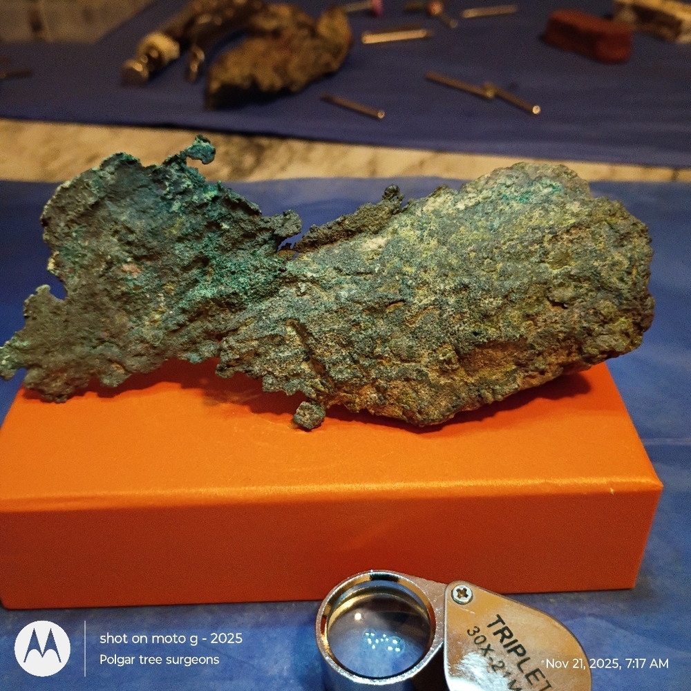 Native Copper Mineral Specimen